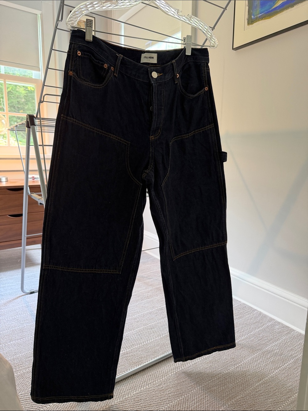 Still Here dark wash Subway jeans